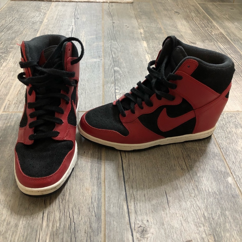 Nike wedge high dunks